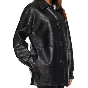 Levi's Faux Leather Vintage Look Blazer
